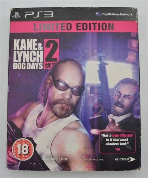 Kane and Lynch 2 Dog Days Limited Edition - PS3 (B Grade) (Genbrug)